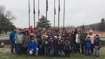 Team, friends, and family at Wreaths Across America